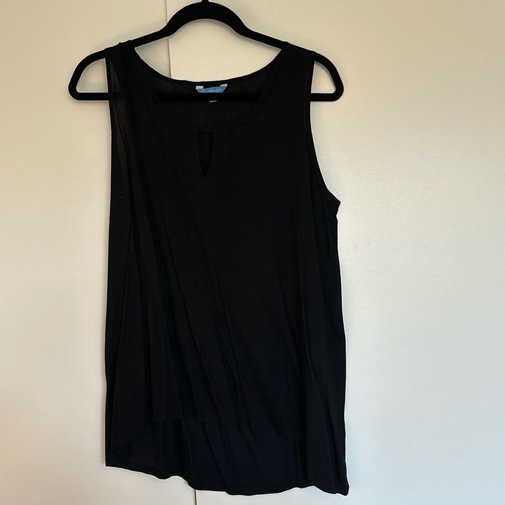 Blue Ginger, M Black Tank